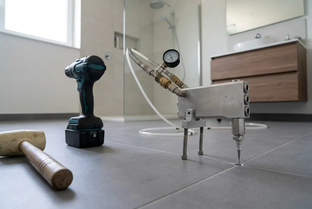Kitbedrijf Oldenzaal – holle tegels injecteren